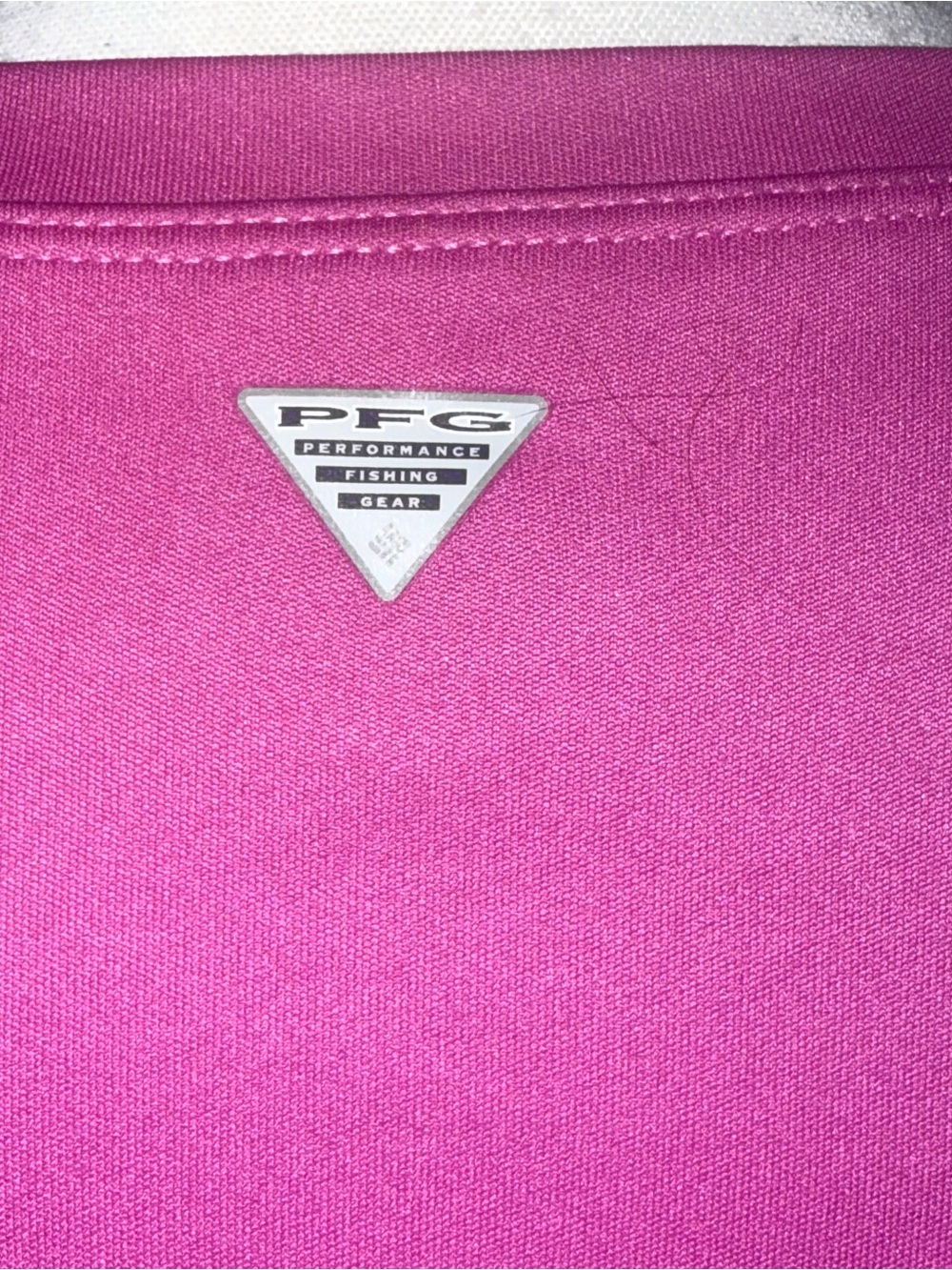 Columbia PFG Omni-Shade Long Sleeve Performance Fishing Shirt Size XL Purple - Picture 9 of 10